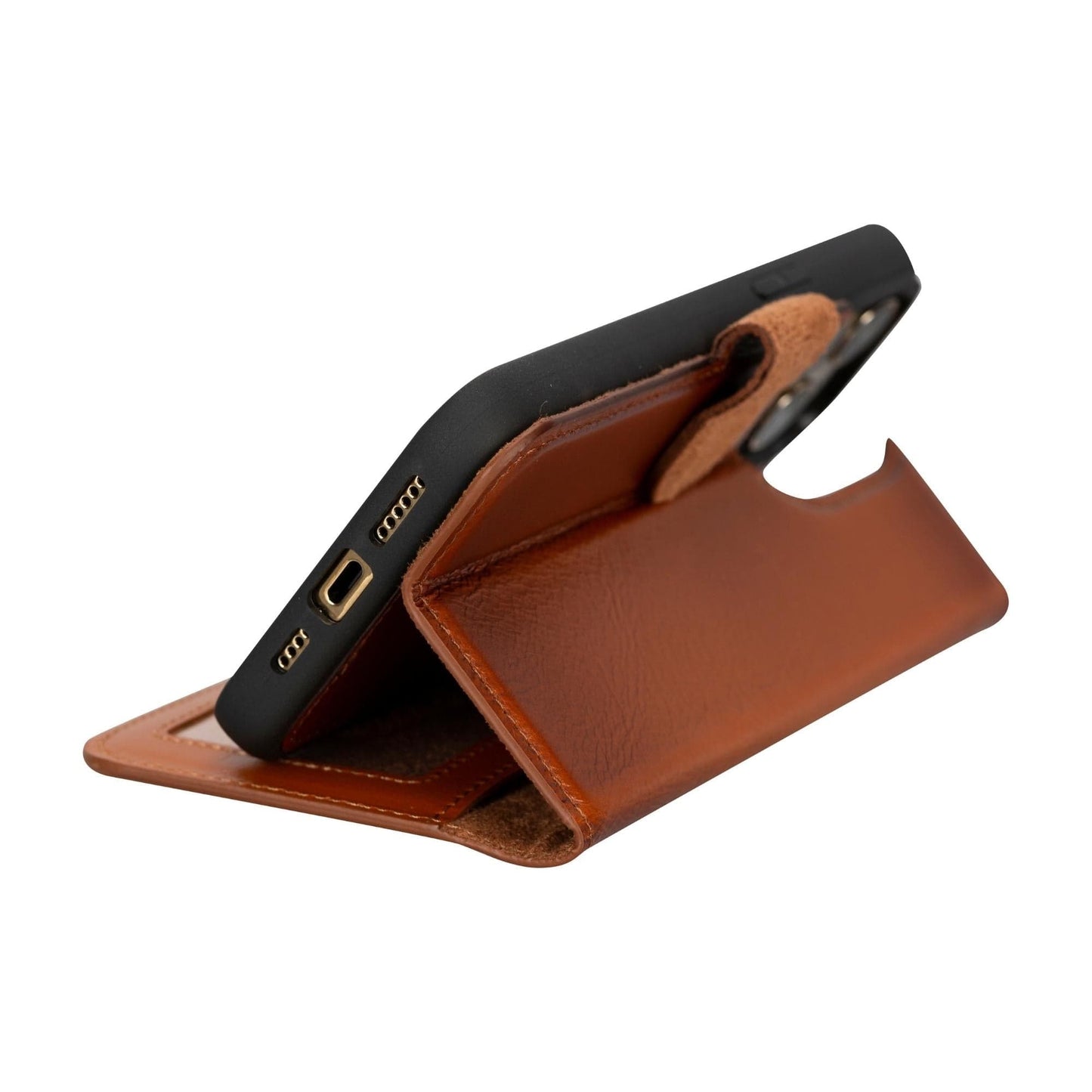 Magic I Phone 15 Plus Detachable Leather Wallet Case