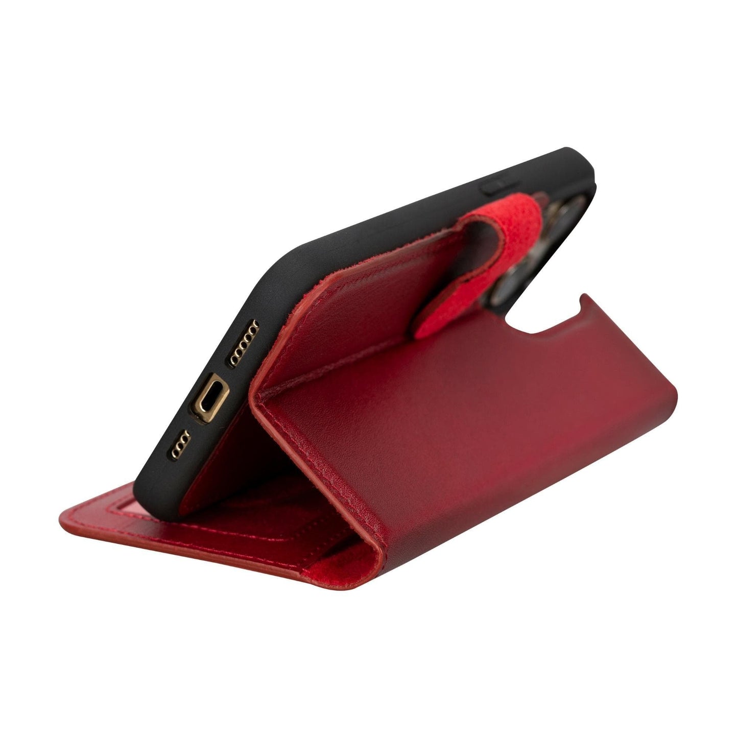 Magic I Phone 15 Plus Detachable Leather Wallet Case