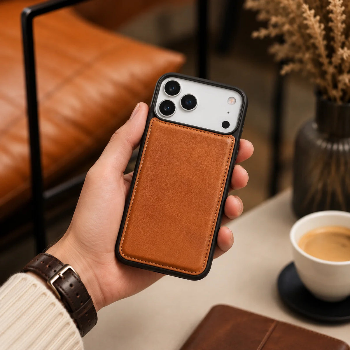 Flex Cover iPhone 18 Pro Max / 17 Pro Max Leather Case