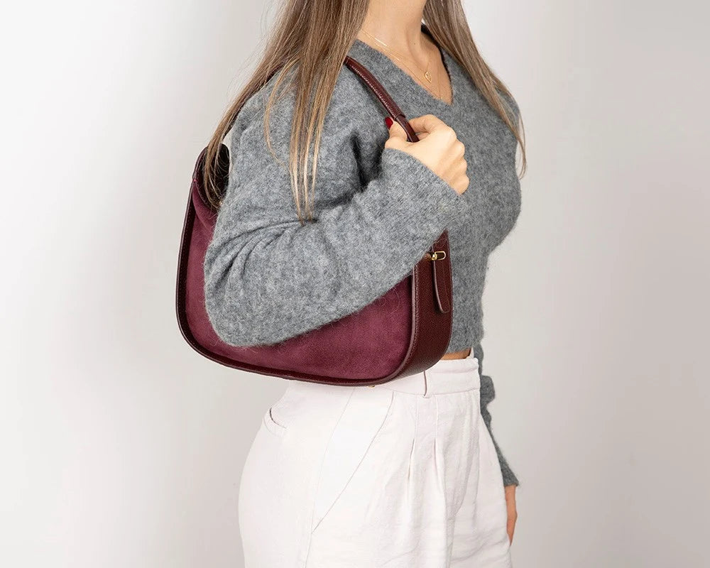 Dolcezza Suede Leather Women's Bag