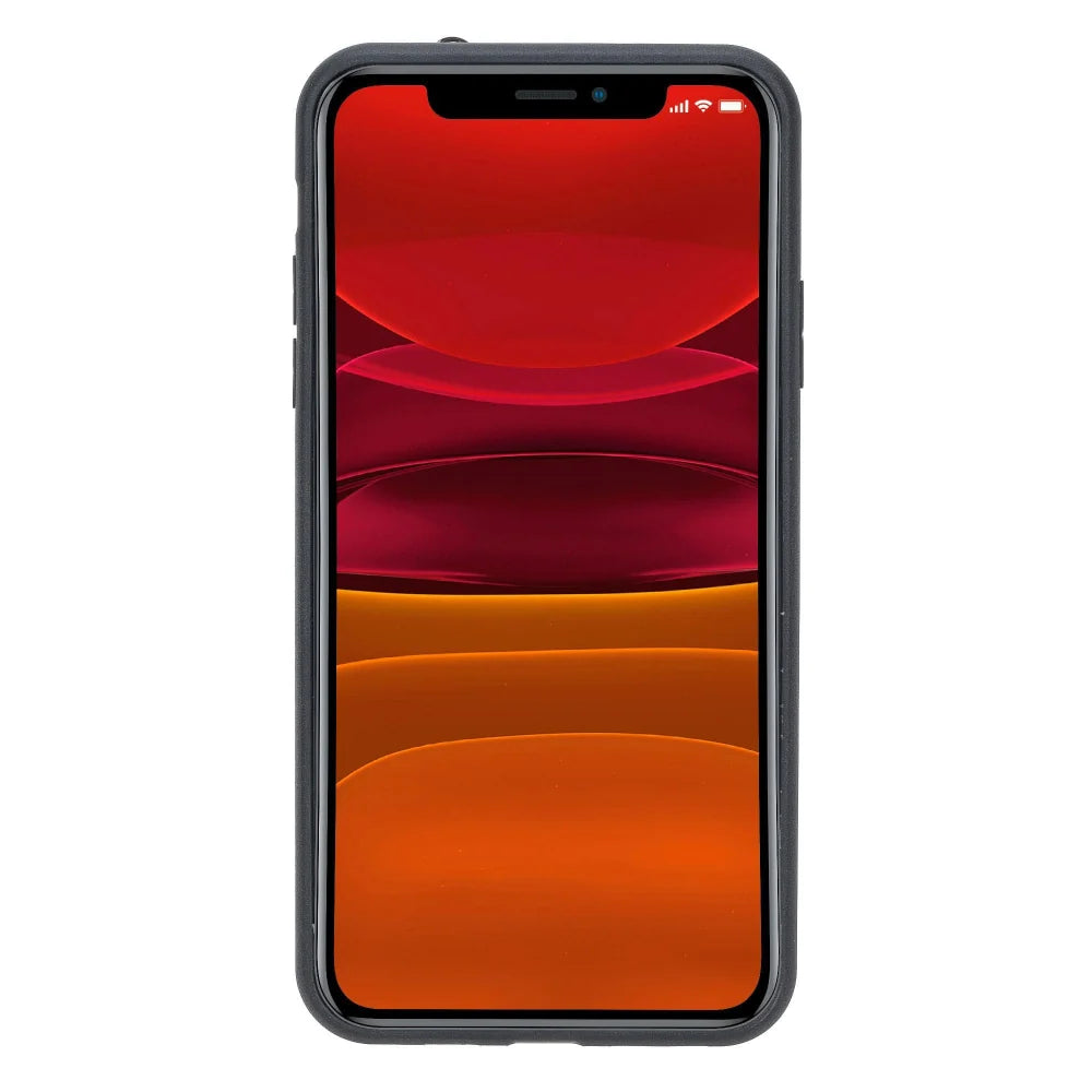 Bouletta Flexible Leather Back Cover with Hand Strap for iPhone 11 Series