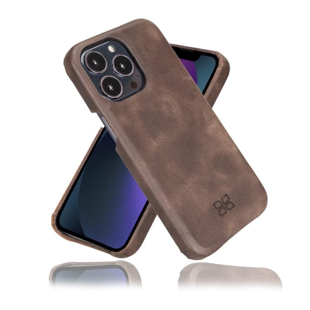 Bouletta Full Leather Coating Back Cover for Apple iPhone 13 Series