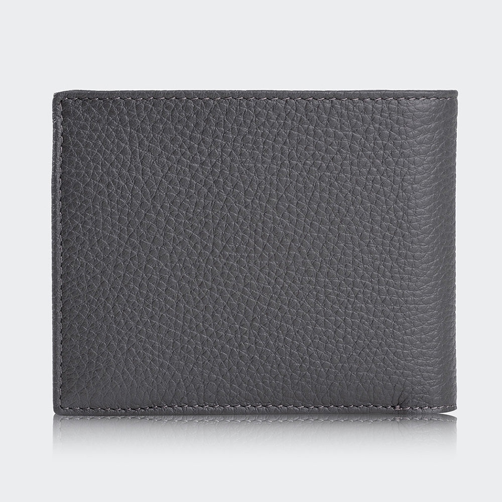 Men Leather Wallet With Two Compartments