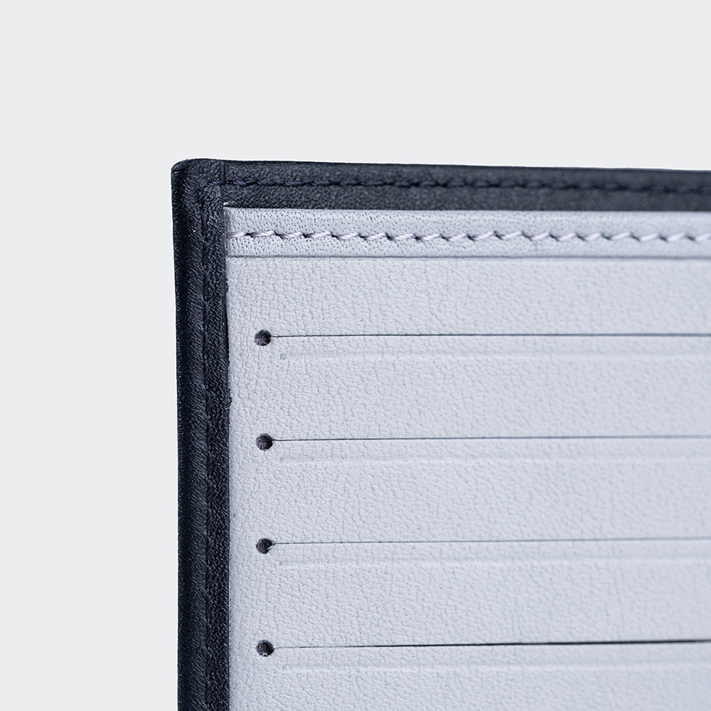 Men Leather Wallet With Two Compartments And Coin Packets