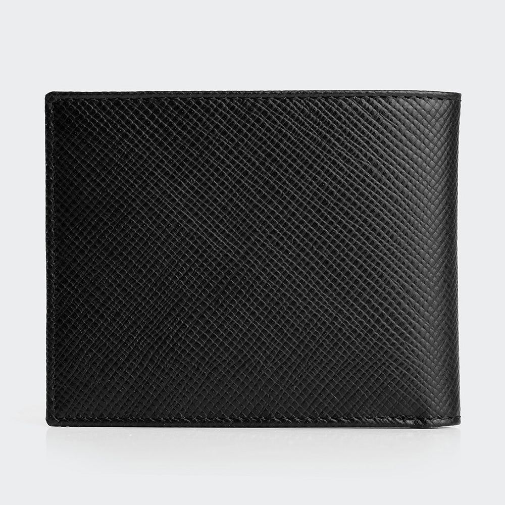 Men Leather Wallet With Two Compartments