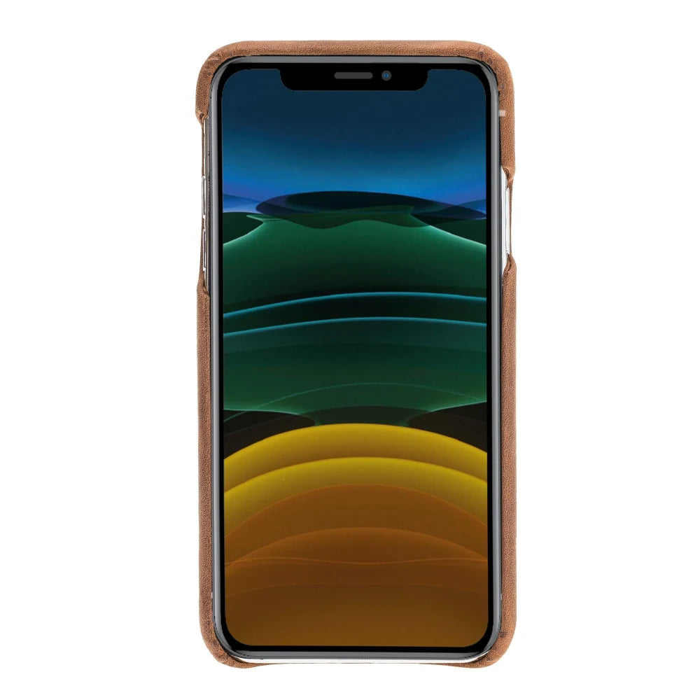 Bouletta Bouletta Fully Leather Back Cover for Apple iPhone 11 Series