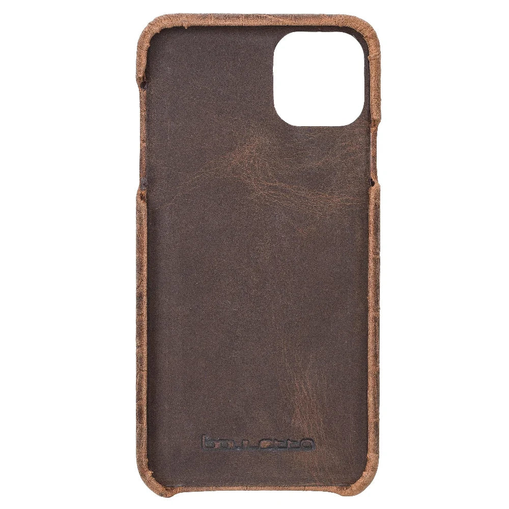 Bouletta Bouletta Fully Leather Back Cover for Apple iPhone 11 Series