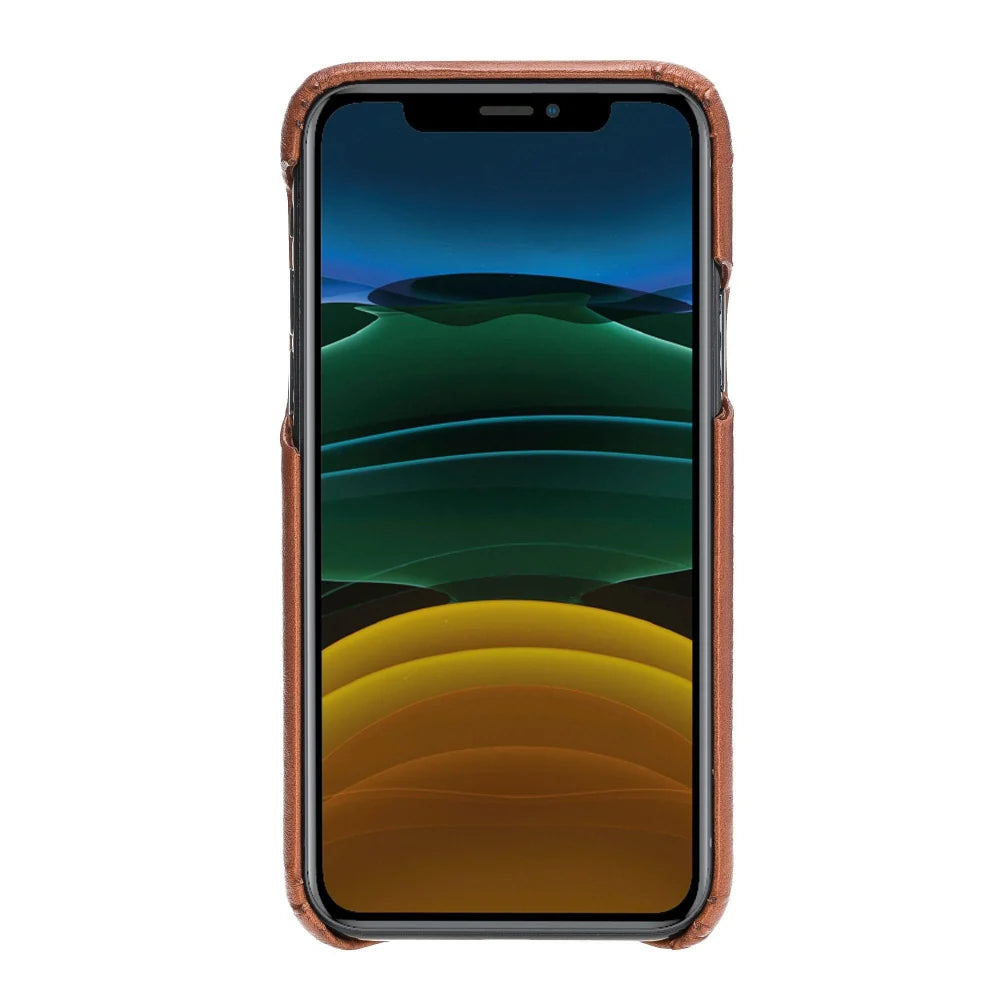 Bouletta Bouletta Fully Leather Back Cover for Apple iPhone 11 Series