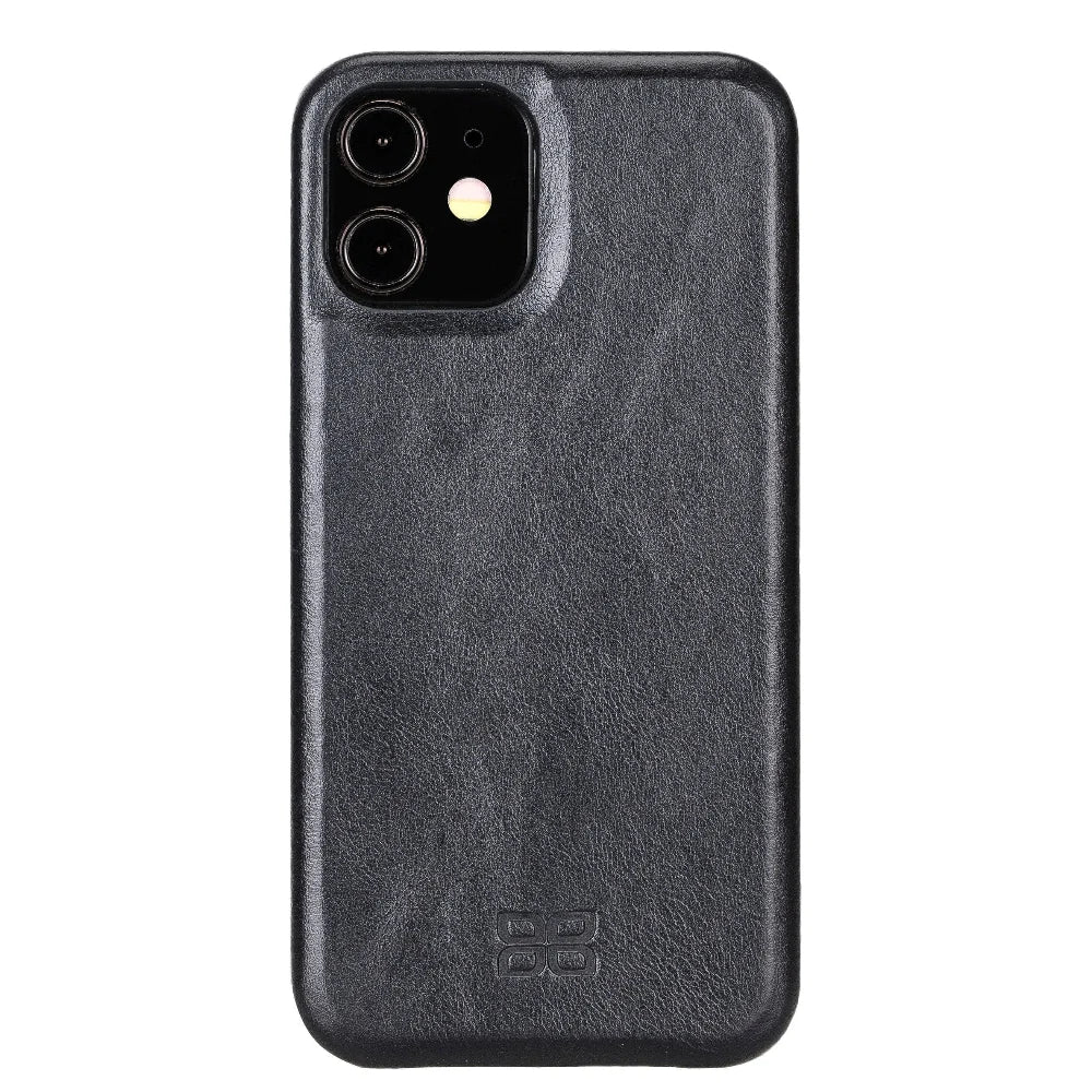Bouletta F360 Magnetic Detachable Leather Wallet Cases for Apple iPhone 12 Series iPhone 12 / Dark Brown