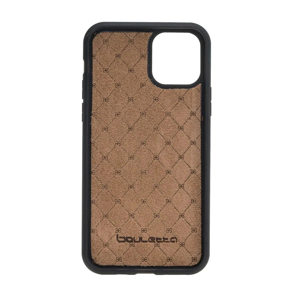 Bouletta Bouletta Flexible Leather Back Cover With Card Holder for iPhone 11 Series iPhone 11 Promax / Tan