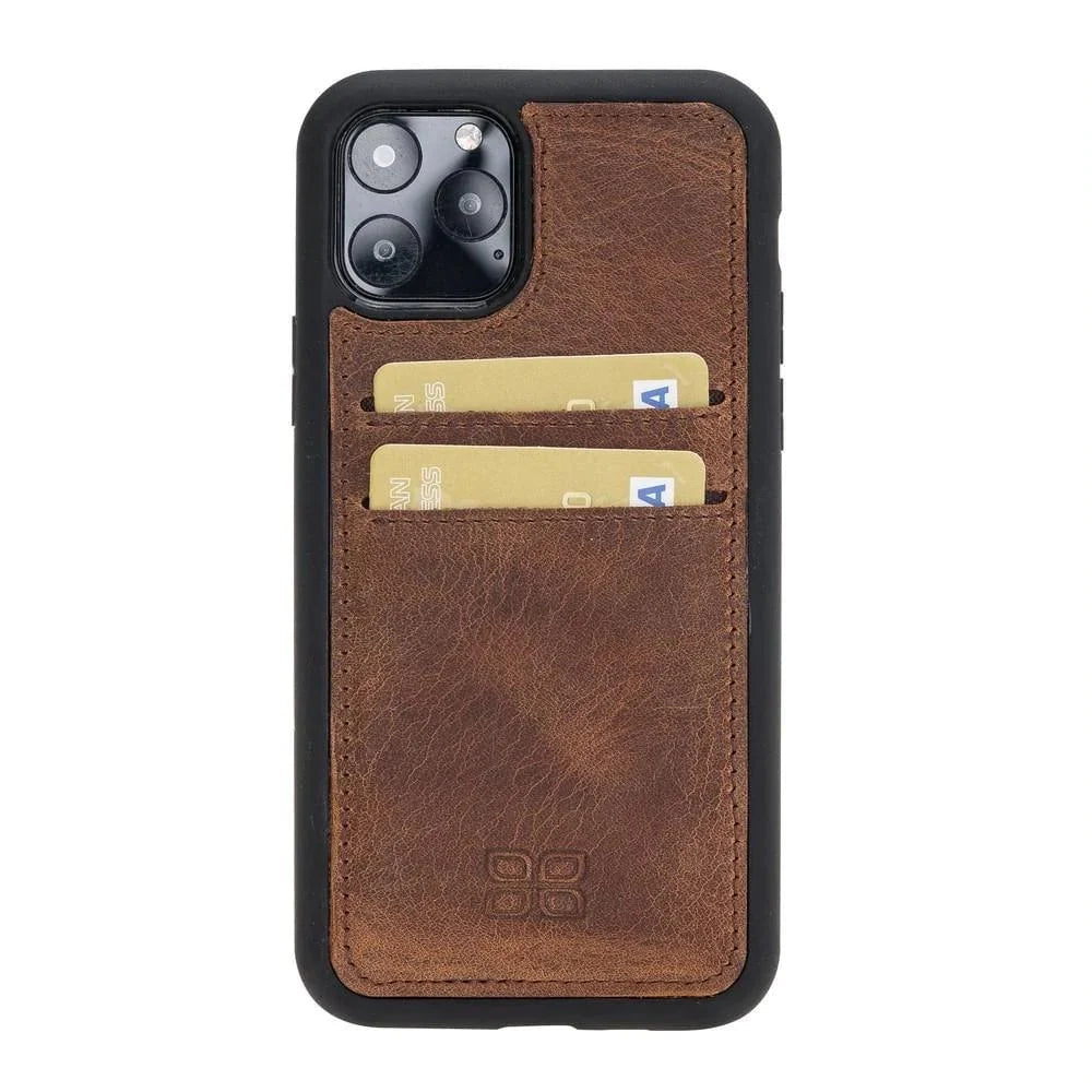 Bouletta Bouletta Flexible Leather Back Cover With Card Holder for iPhone 11 Series
