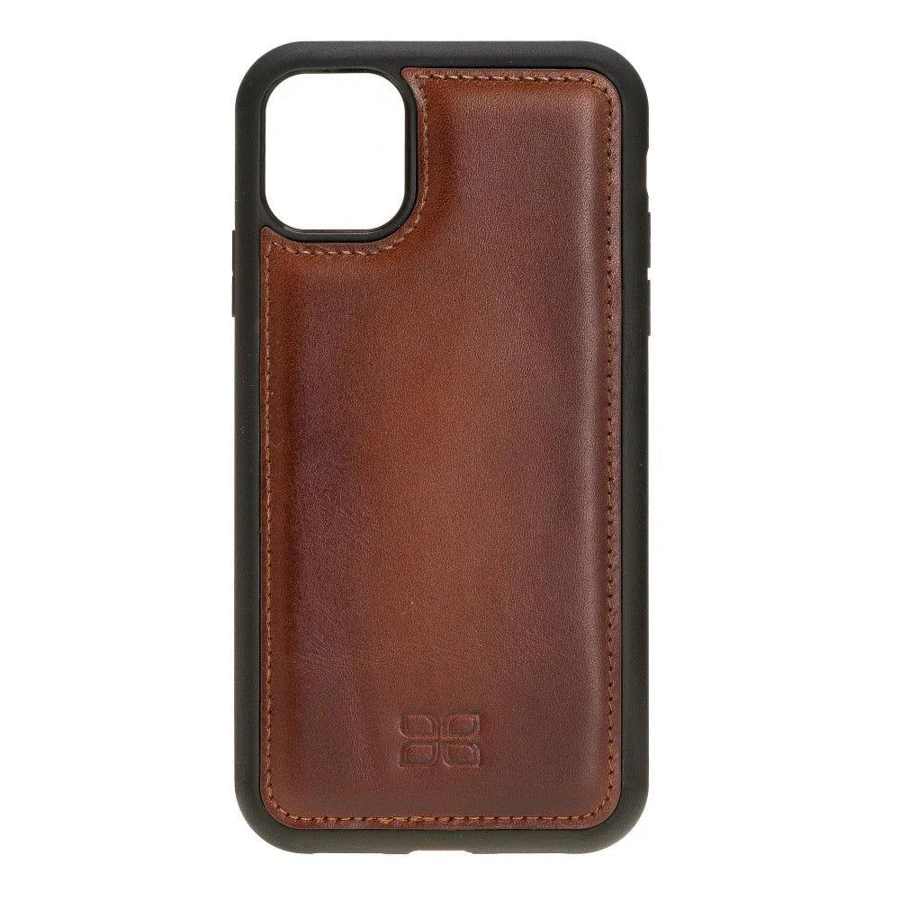 Bouletta Flex Cover Leather Back Cover Case for Apple iPhone 11 Series iPhone 11 6.1" / Tan