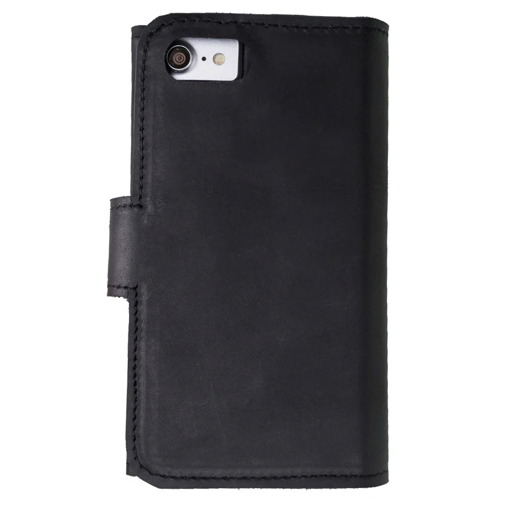 Santa I Phone Se / 8 / 7 Leather Detachable Wallet Case