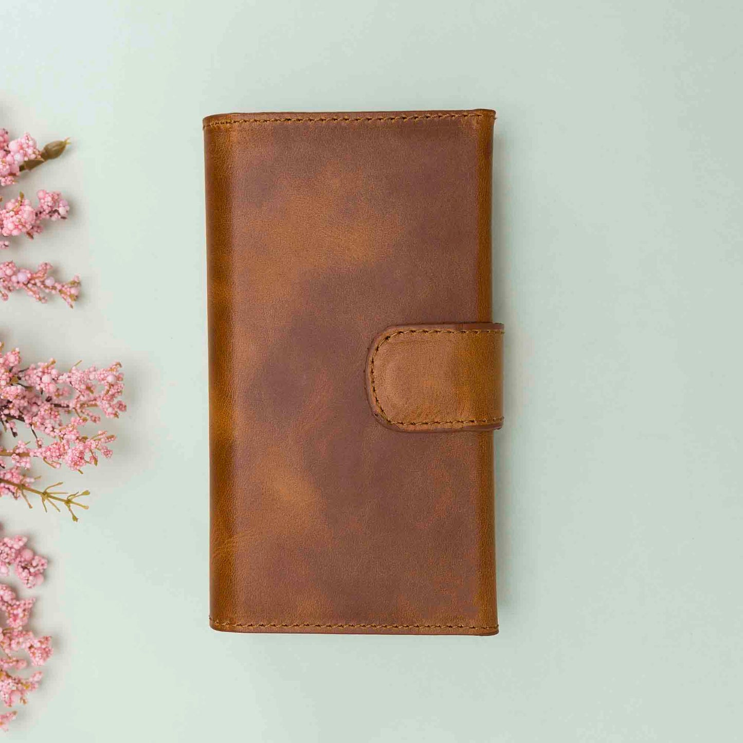 Santa I Phone 11 Pro Leather Detachable Wallet Case