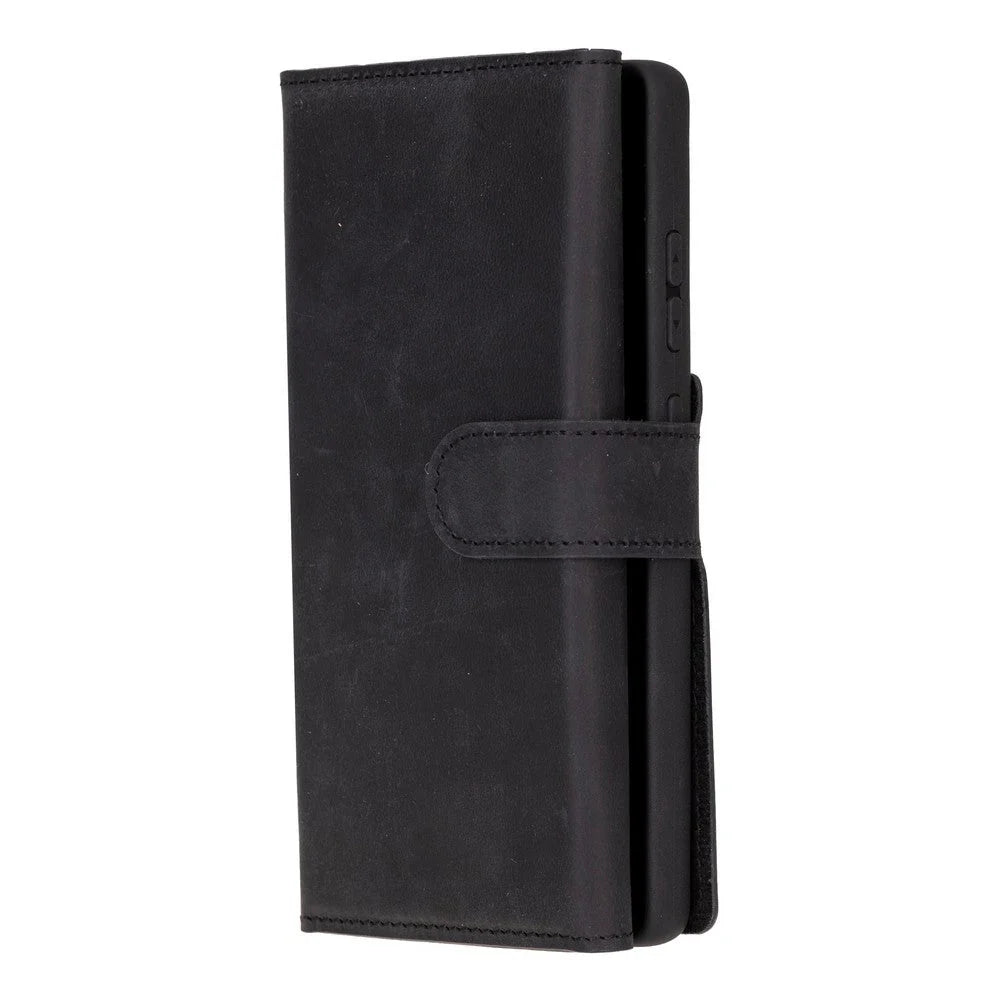 Santa Samsung Galaxy S25 Ultra Leather Detachable Wallet Case