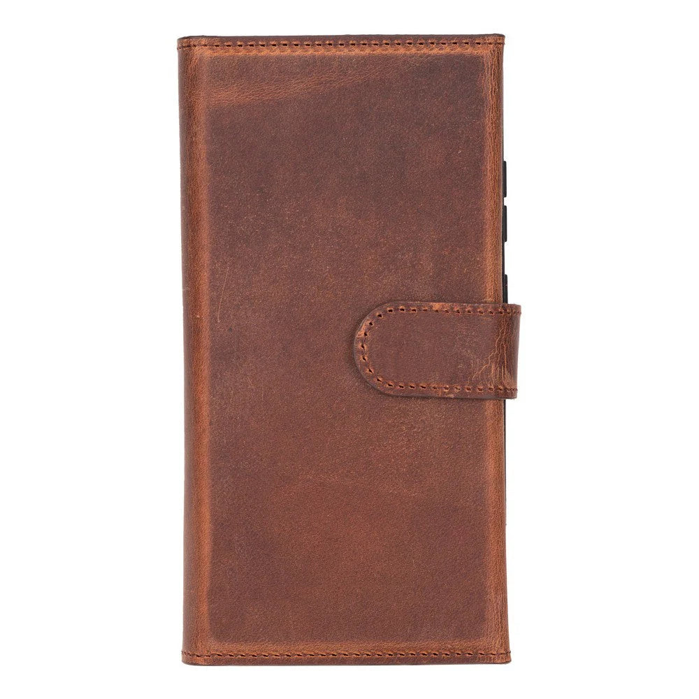 Santa Samsung Galaxy S25 Ultra Leather Detachable Wallet Case