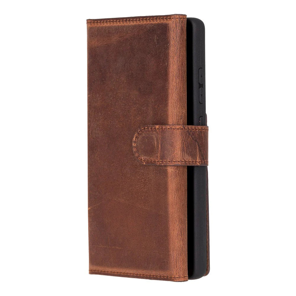 Santa Samsung Galaxy S25 Ultra Leather Detachable Wallet Case